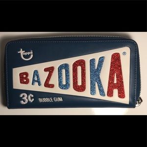 Coach Bazooka Leather Zip Wallet